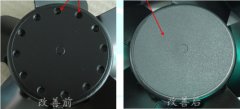 台湾皕瑞Bi-sonic全金属AC散热风扇转子表面处理工艺改善
